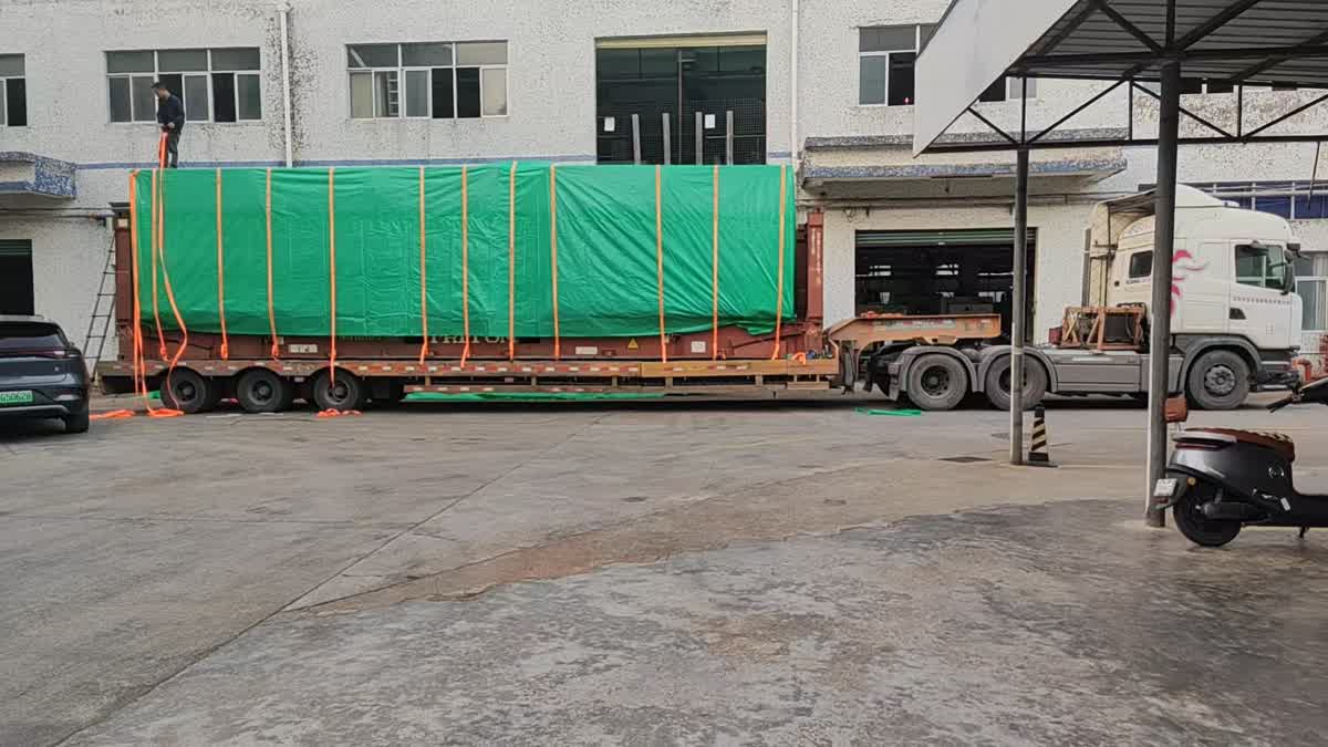 Customized cargo securing with professional lashing